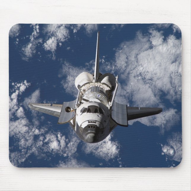 Space Shuttle in Orbiting Earth Mouse Pad (Front)