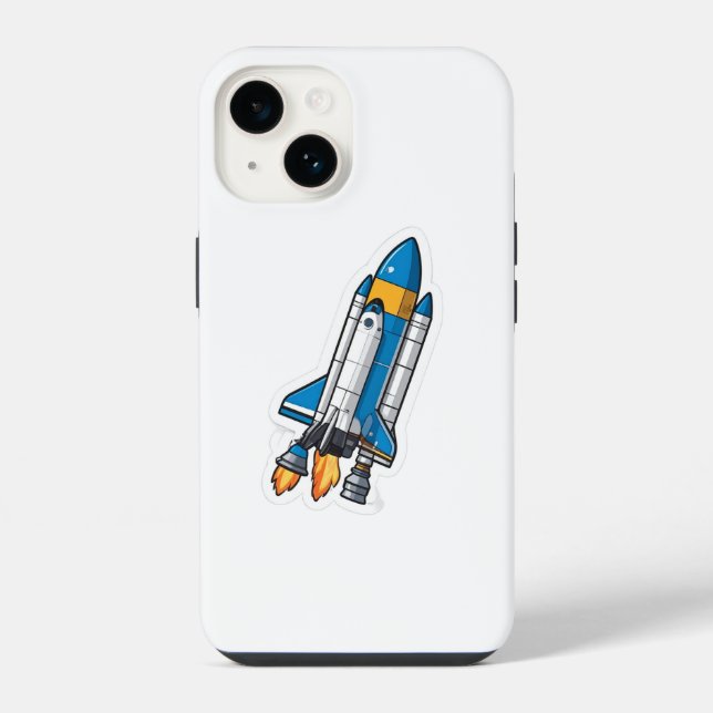 Space Shuttle Iphone Case (Back)
