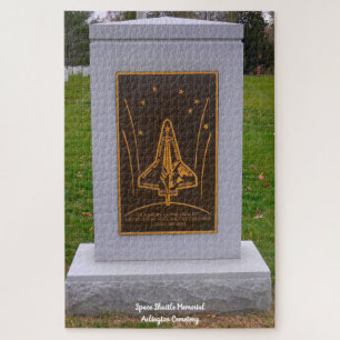 Space Shuttle Memorial Arlington Cemetery Jigsaw Puzzle