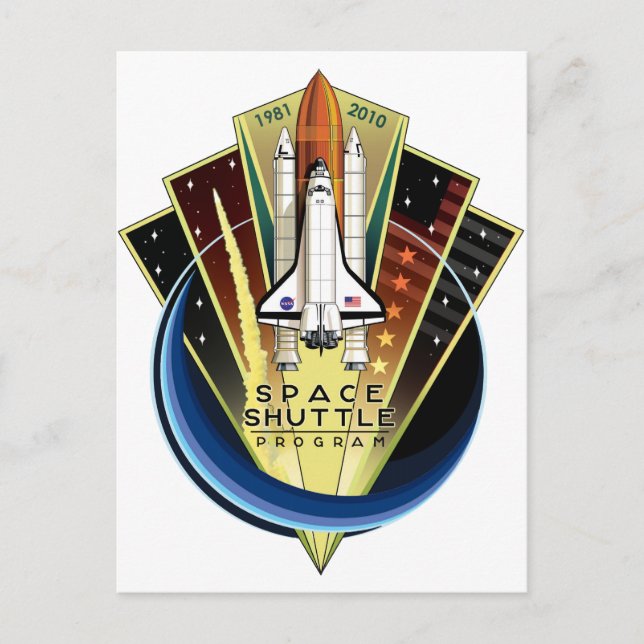 Space Shuttle Program Commemorative Patch (Front)