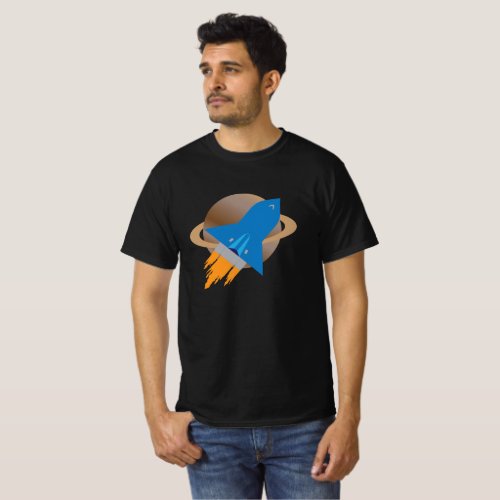 Space Shuttle Rocket T_Shirt