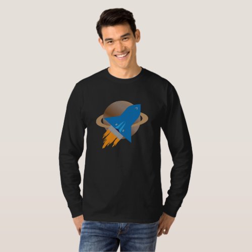 Space Shuttle Rocket T_Shirt