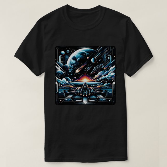 Space Shuttle T-Shirt (Design Front)