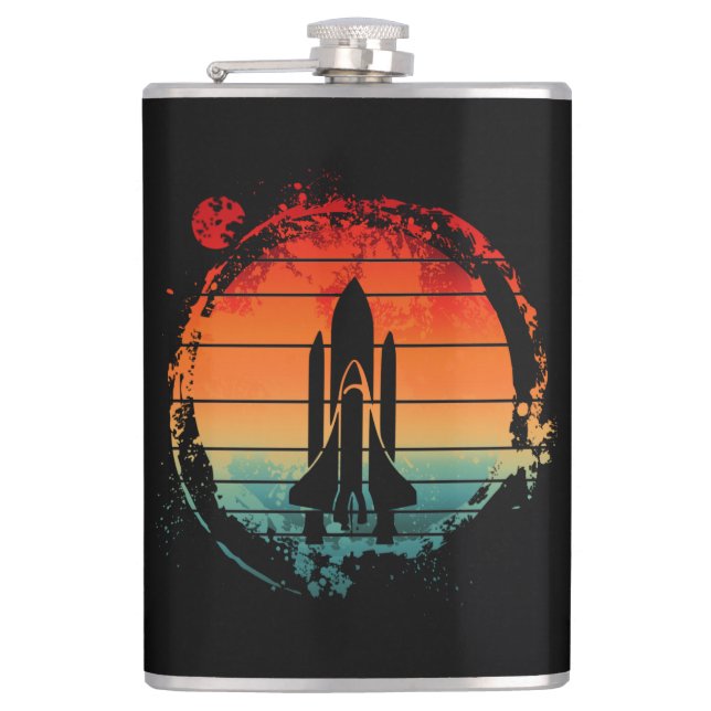 SPACE SHUTTLE VINTAGE FLASK (Front)