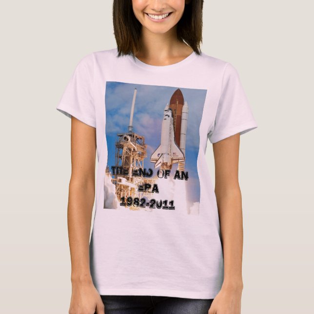 Space shuttles final flight T-Shirt (Front)