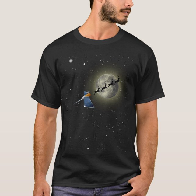 Space Sleigh T-Shirt (Front)
