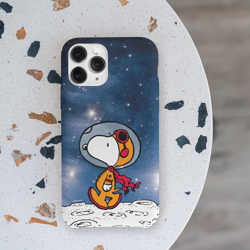 SPACE  Snoopy Astronaut iPhone 11 Case