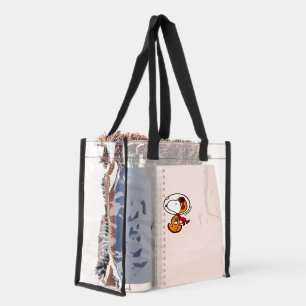 SPACE Snoopy Astronaut Clear Tote Bag