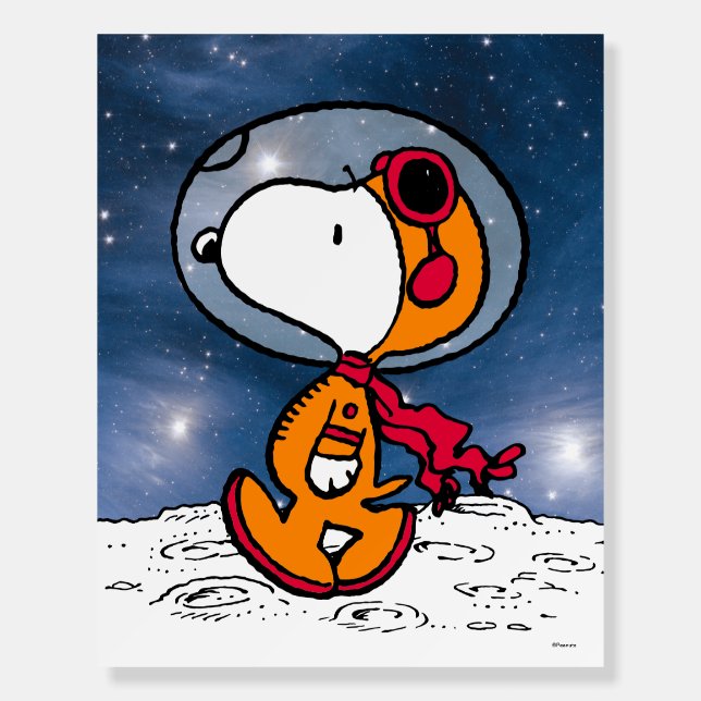 SPACE | Snoopy Astronaut Foam Board (Front)