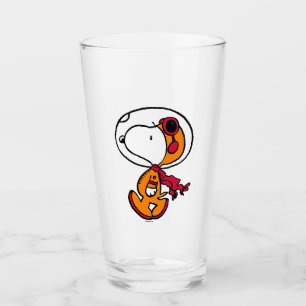 SPACE   Snoopy Astronaut Glass