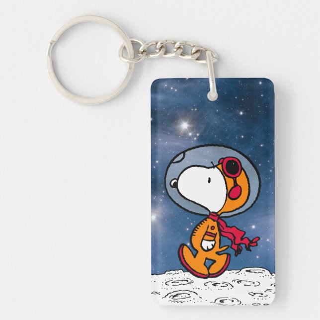 SPACE | Snoopy Astronaut Keychain (Front)