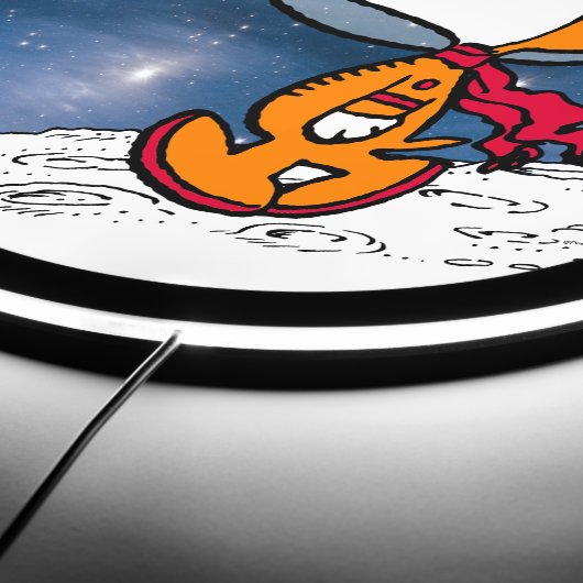 SPACE | Snoopy Astronaut LED Sign (Edge)