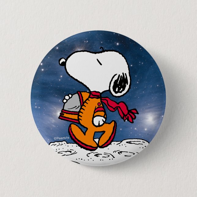 SPACE | Snoopy Button (Front)