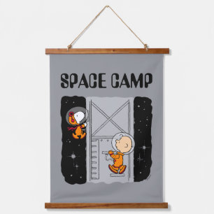 SPACE   Snoopy & Charlie Brown Hanging Tapestry