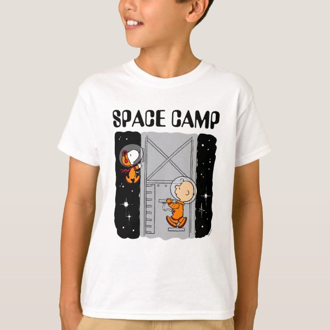 SPACE | Snoopy & Charlie Brown T-Shirt (Front)