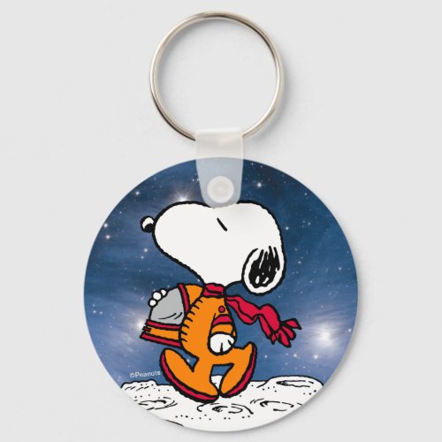 SPACE  Snoopy Keychain