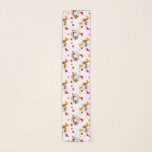 SPACE | Snoopy Space Suit White Pattern Scarf<br><div class="desc">This Peanuts artwork celebrates the 50th Anniversary of the 1969 Apollo 10 orbit of the moon and the Apollo 11 moon landing. This design features Snoopy in his space suit in a white geometric pattern.</div>