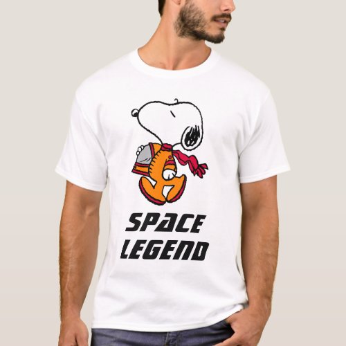 SPACE  Snoopy T_Shirt