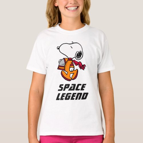 SPACE  Snoopy T_Shirt