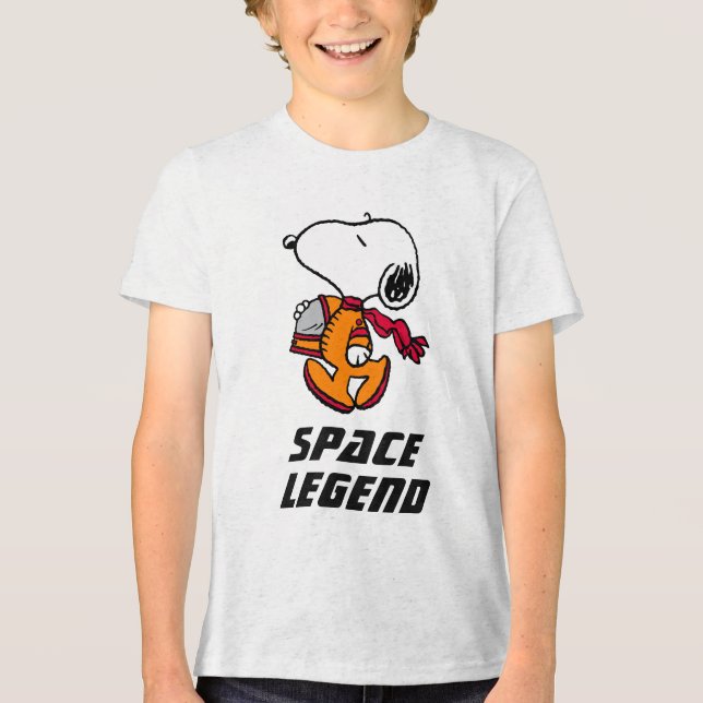 SPACE | Snoopy Tri-Blend Shirt (Front)