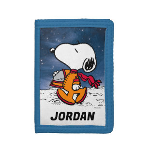 SPACE   Snoopy Trifold Wallet