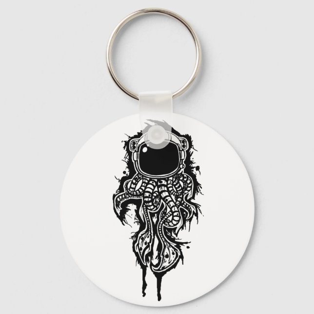 space squid key chain (Front)