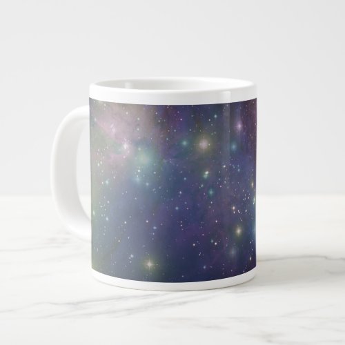 Space stars galaxies and nebulas large coffee mug