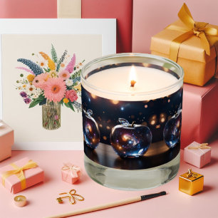 Space Stars Galaxies Inside Apple Scented Candle