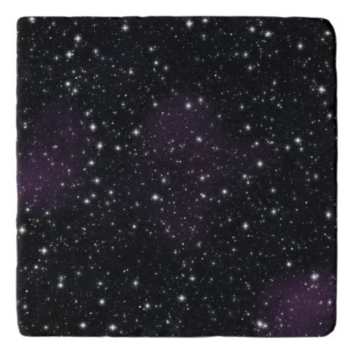 Space Stars Galaxy Nebula Trivet