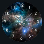 SPACE STARS LARGE CLOCK<br><div class="desc">SPACE STARS</div>