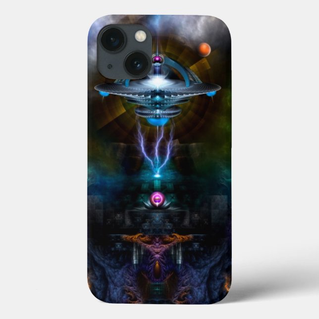 Space Station Ansarious iPad Case (Back)