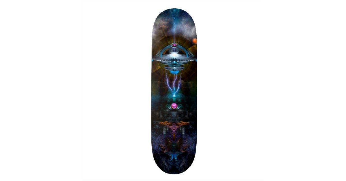 Space Station Ansarious Skateboard With Hardware | Zazzle