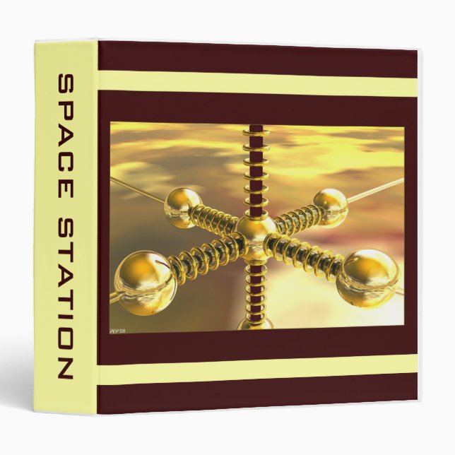 Space Station Binder (Front/Spine)