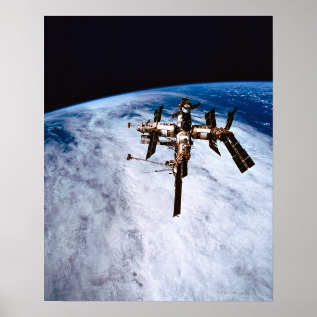 Space Station in Orbit 11 Poster (Front)