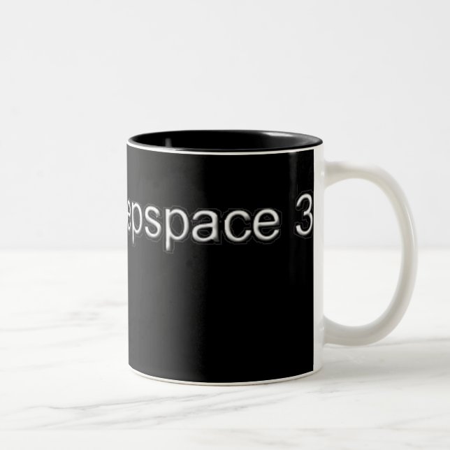 Space_Station_logo Two-Tone Coffee Mug (Right)