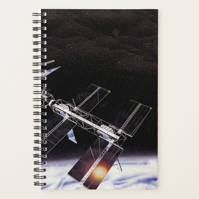 Space Station Orbits Planet Science Planner (Front)