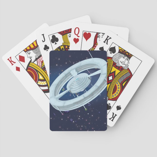 Space Station Poker Cards (Back)