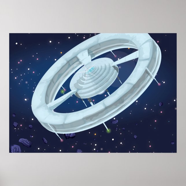Space Station Poster (Front)