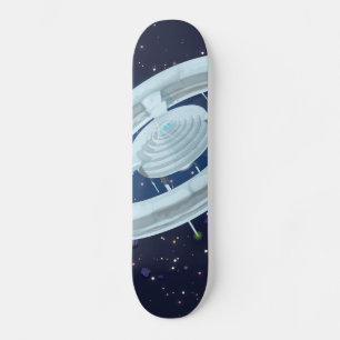 Space Station Skateboard Deck