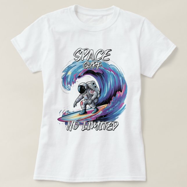 Space surf no limited shirt  (Design Front)