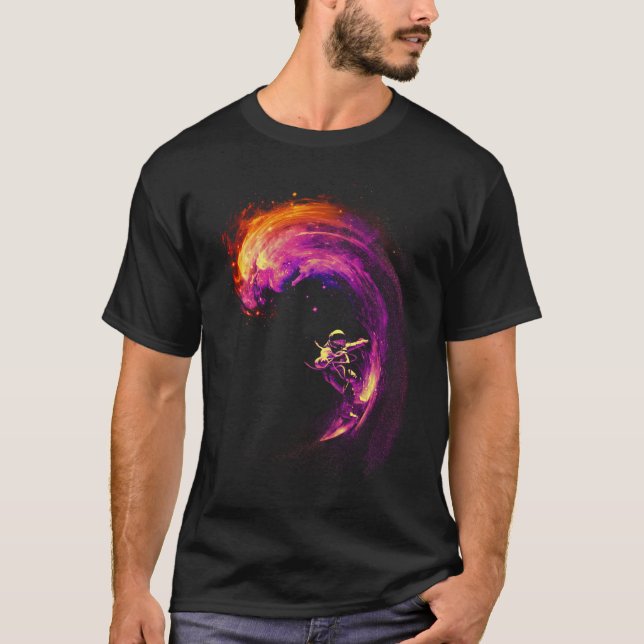 Space Surfing T-Shirt (Front)