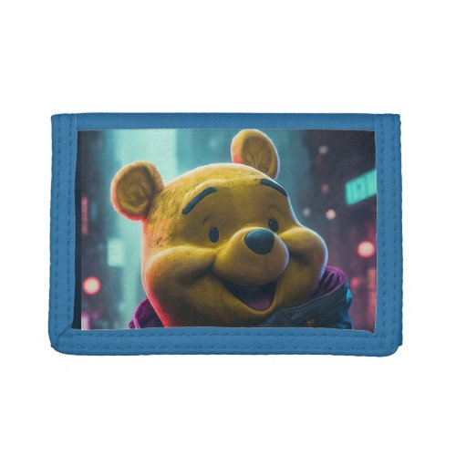 Space Teddy Trifold Wallet