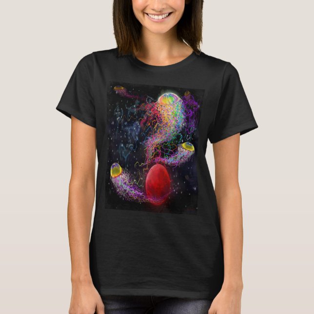 Space Tentacles T-Shirt (Front)