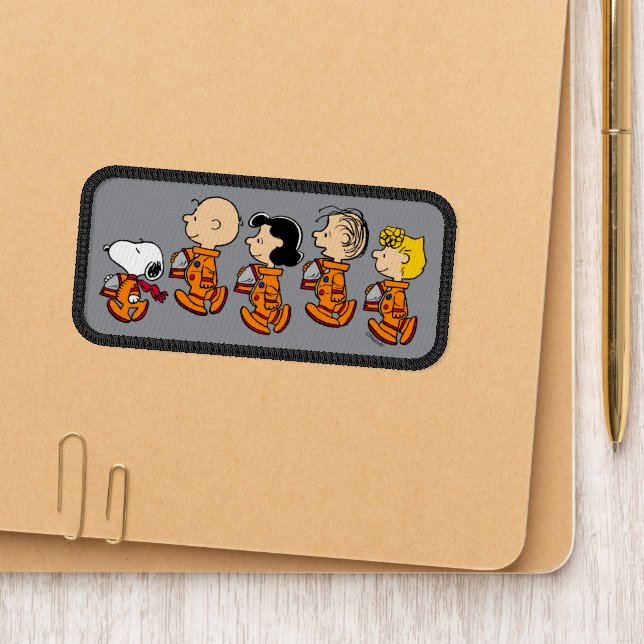 SPACE | The Peanuts Gang Patch (On Folder)