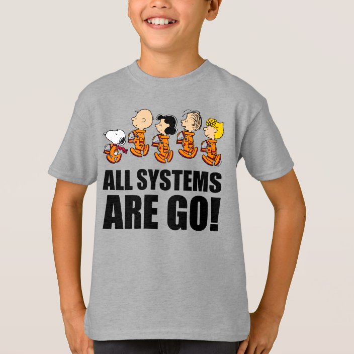 SPACE The Peanuts Gang TShirt