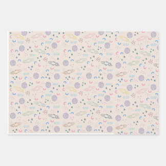 Space-Themed Gift Wrap for Astronomical Occasions