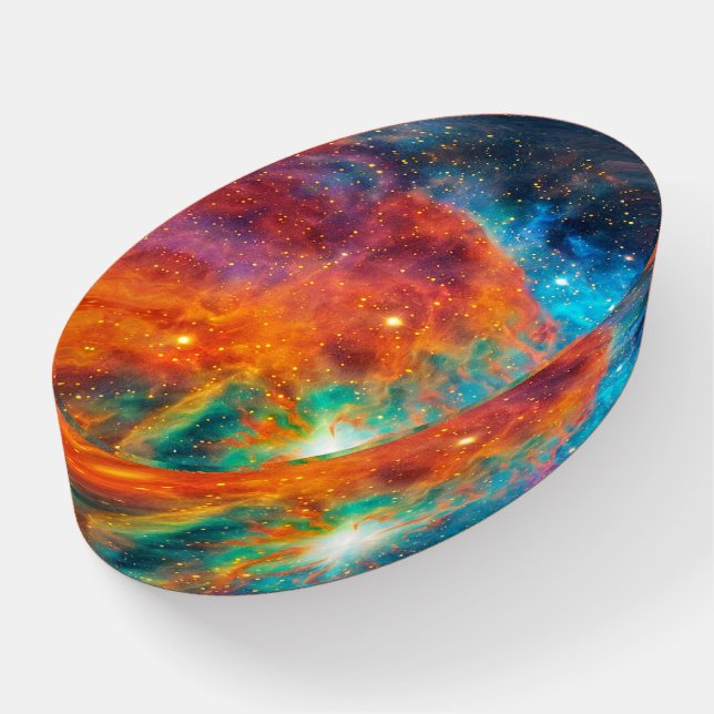 Space Themed Paperweight (Angled)