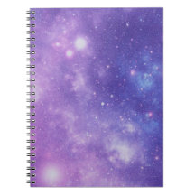 Space Themed Purple and White