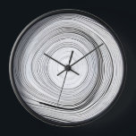 Space Topographies No. 2 Clock<br><div class="desc">Abstract and Digital Art that seeks space and depth from the lines.</div>