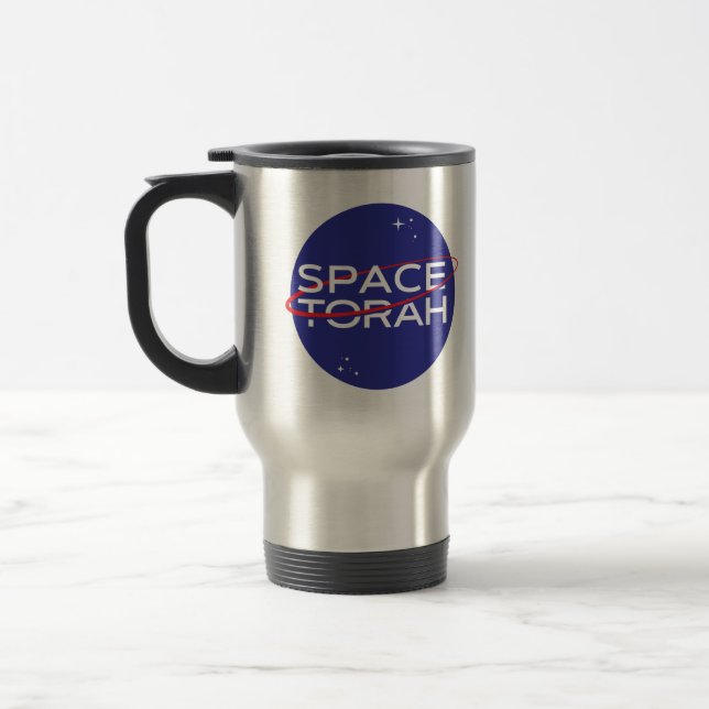 Space Torah Travel Mug (Left)